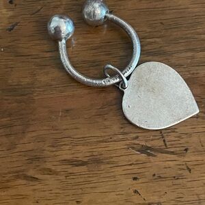 Tiffany & Co vintage Sterling heart keychain